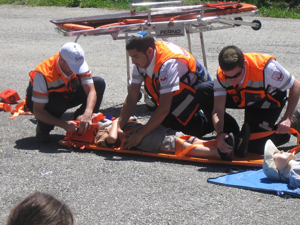 La palpitante journée de David, volontaire au service d’urgences MDA de Tel Aviv